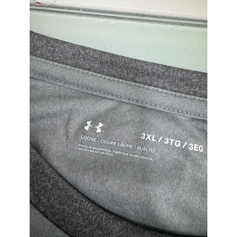 Under Armour Chevy Corvette Racing Men Performance Shirt 3XL XXXL Heather Gray - Picture 6 of 9